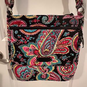 Vera Bradley Parisian Paisley  Crossbody Bag
